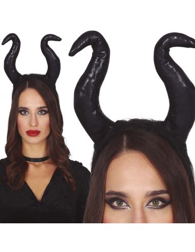 Diadema de Cuernos Flexibles Tienda de disfraces online - Mercadisfraces
