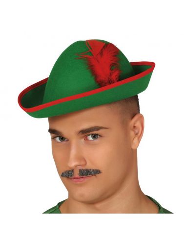 Sombrero Robin Hood Tienda de disfraces online - Mercadisfraces