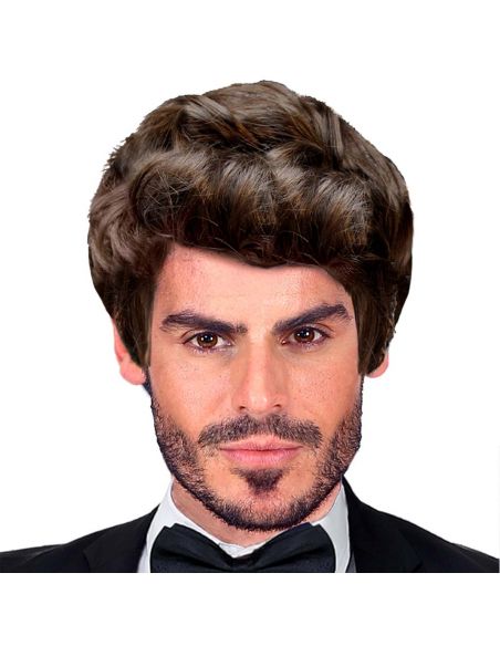 Peluca Hombre playboy castaño Tienda de disfraces online - Mercadisfraces Peluca Hombre playboy castaño Tienda de disfraces online - Mercadisfraces