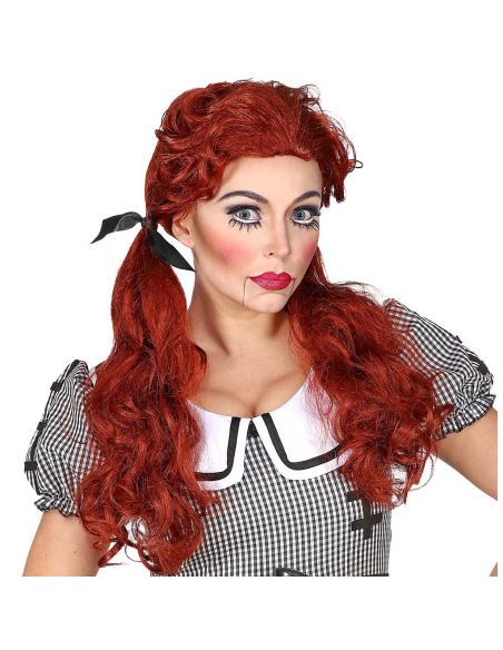 Peluca Killer Doll Tienda de disfraces online - Mercadisfraces