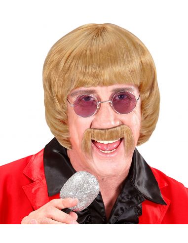 Peluca Music Man Años 60 rubia Tienda de disfraces online - Mercadisfraces