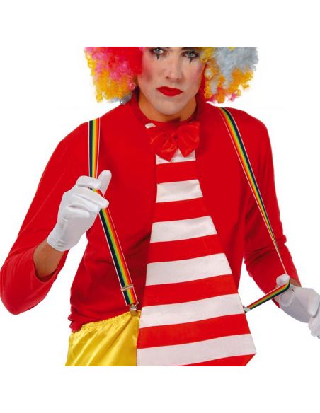 Tirantes Multicolor Tienda de disfraces online - Mercadisfraces