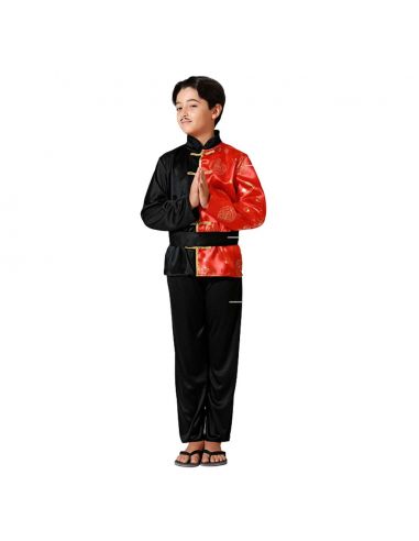 Disfraz de niño Chino negro Oriental Tienda de disfraces online - Mercadisfraces