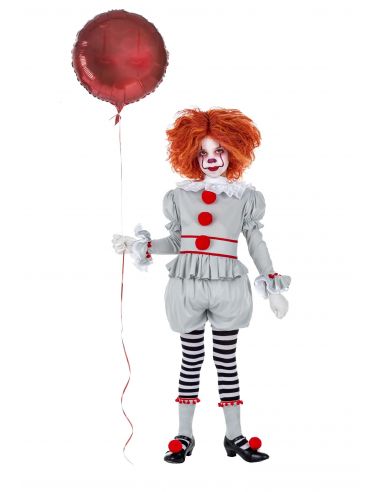 Disfraz de Pennywise para Niña | Terrorífico y Encantador - Mercadisfraces
