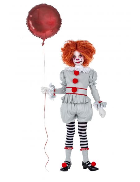 Disfraz de Pennywise para Niña | Terrorífico y Encantador - Mercadisfraces