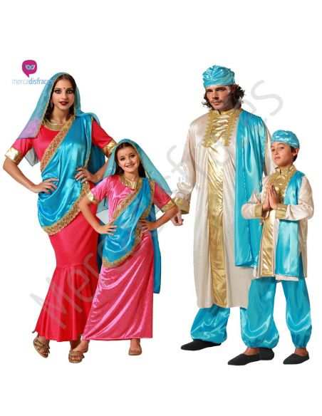 Disfraces Grupo de Hindú Exótico Tienda de disfraces online - Mercadisfraces