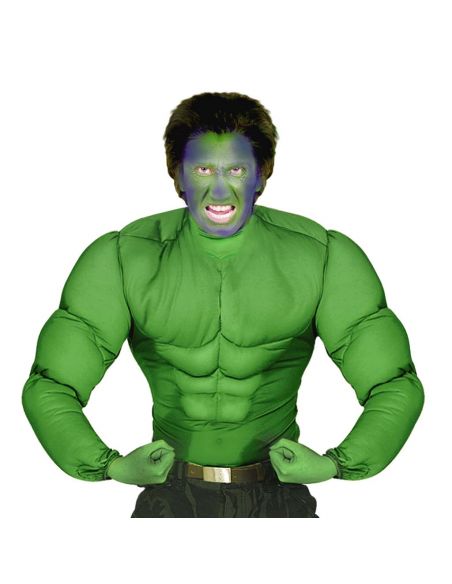 Camisa Super Musculos Verde Tienda de disfraces online - Mercadisfraces Camisa Super Musculos Verde Tienda de disfraces online - Mercadisfraces