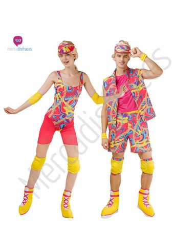 Disfraces Pareja Patinadores Tienda de disfraces online - Mercadisfraces