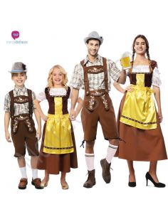 Disfraces Grupo de Tiroleses Tienda de disfraces online - Mercadisfraces