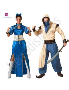 Disfraces Pareja Ninjas Tienda de disfraces online - Mercadisfraces
