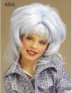 Peluca Chica Fashion infantil Tienda de disfraces online - Mercadisfraces 2