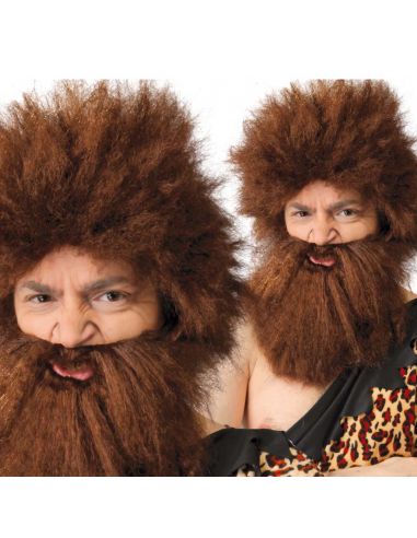 Peluca Hombre Cavernícola Tienda de disfraces online - Mercadisfraces