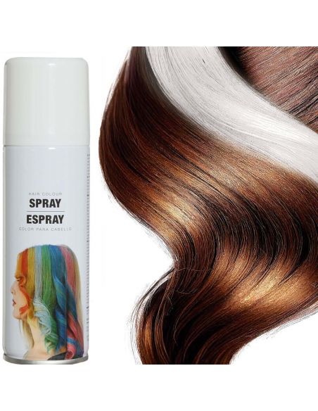 Spray pintura Pelo Color Blanco Tienda de disfraces online - Mercadisfraces Spray pintura Pelo Color Blanco Tienda de disfraces online - Mercadisfraces