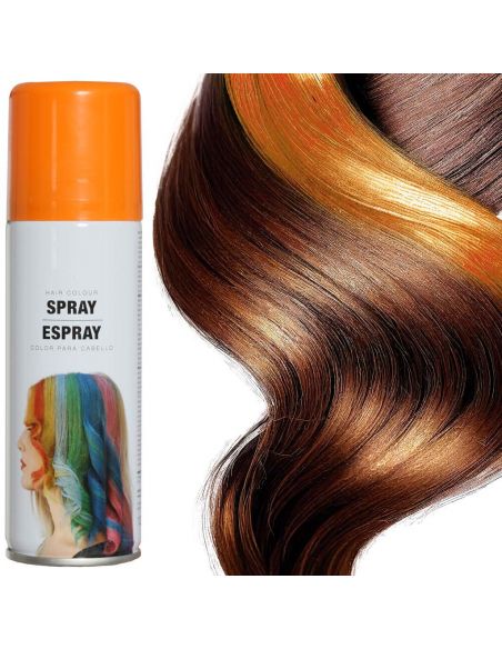 Spray pintura Pelo Color Naranja Tienda de disfraces online - Mercadisfraces Spray pintura Pelo Color Naranja Tienda de disfraces online - Mercadisfraces