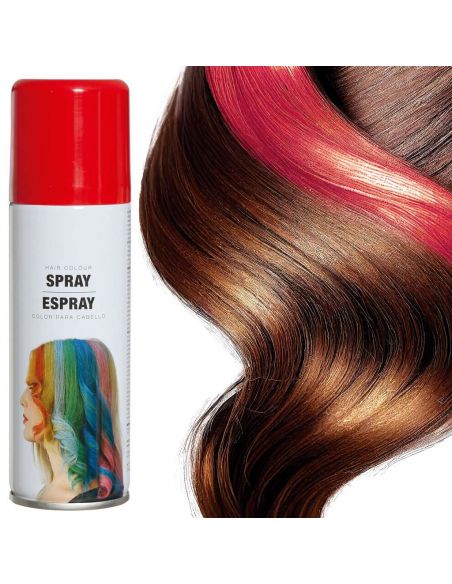 Spray pintura Pelo Color Rojo Tienda de disfraces online - Mercadisfraces Spray pintura Pelo Color Rojo Tienda de disfraces online - Mercadisfraces