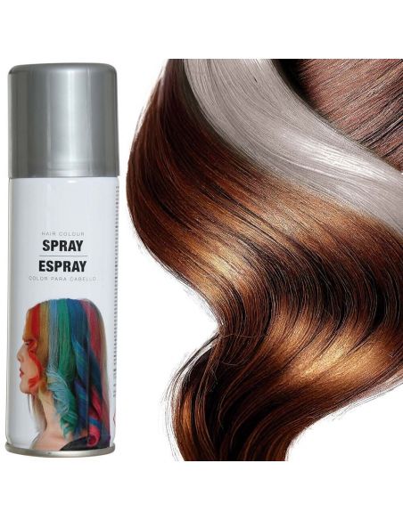 Spray pintura Pelo Color Plata Tienda de disfraces online - Mercadisfraces Spray pintura Pelo Color Plata Tienda de disfraces online - Mercadisfraces