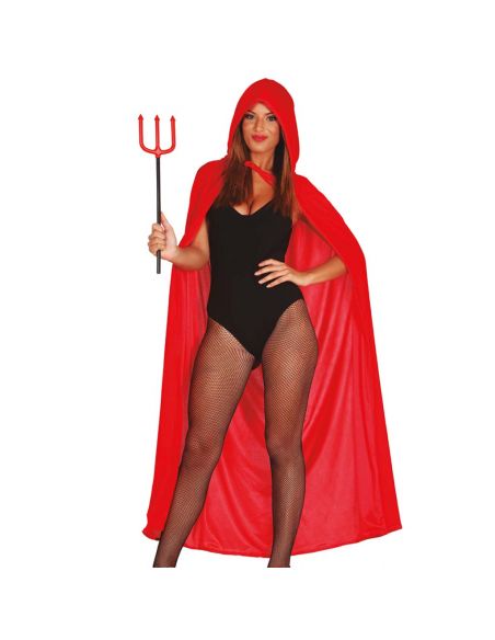 Capa Roja Terciopelo Adulto Tienda de disfraces online - Mercadisfraces