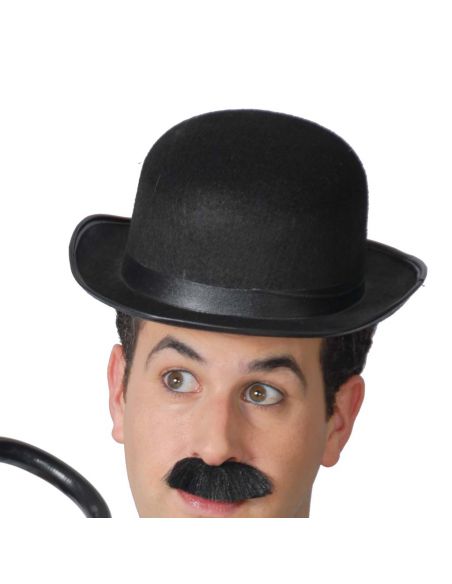 Bombín Negro de Fieltro adulto Tienda de disfraces online - Mercadisfraces Bombín Negro de Fieltro adulto Tienda de disfraces online - Mercadisfraces