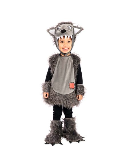 Disfraz Lobo Gris Infantil Tienda de disfraces online - Mercadisfraces