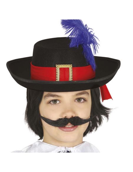 Sombrero Mosquetero infantil Fieltro Tienda de disfraces online - Mercadisfraces Sombrero Mosquetero infantil Fieltro Tienda de disfraces online - Mercadisfraces