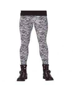 Pantalón Rock Estampado Cebra Tienda de disfraces online - Mercadisfraces