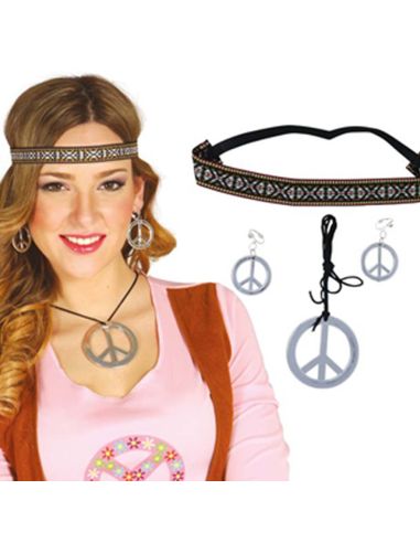 Conjunto hippie Tienda de disfraces online - Mercadisfraces