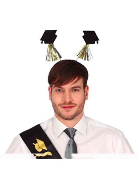 Diadema con 2 Gorros Graduado Tienda de disfraces online - Mercadisfraces Diadema con 2 Gorros Graduado Tienda de disfraces online - Mercadisfraces