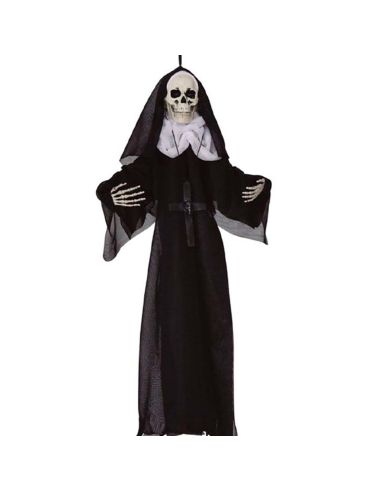 Colgante Esqueleto Monja 50 Cms. Tienda de disfraces online - Mercadisfraces