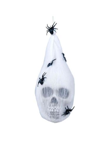 Calavera con Telaraña Tienda de disfraces online - Mercadisfraces