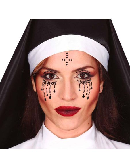 Joyas Faciales Adhesivas Monja Tienda de disfraces online - Mercadisfraces Joyas Faciales Adhesivas Monja Tienda de disfraces online - Mercadisfraces
