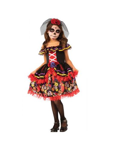 Disfraz Catrinita Infantil Tienda de disfraces online - Mercadisfraces