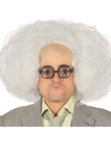 Peluca con Calva Tienda de disfraces online - Mercadisfraces