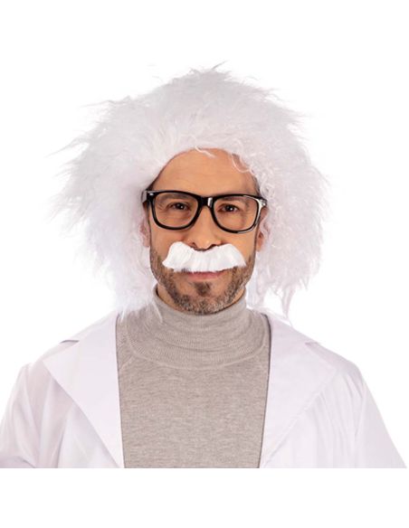 Peluca y Bigote blanco Tienda de disfraces online - Mercadisfraces Peluca y Bigote blanco Tienda de disfraces online - Mercadisfraces