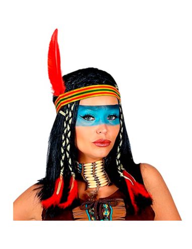 Peluca Cheyenne Tienda de disfraces online - Mercadisfraces