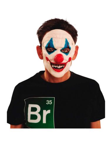 Media Máscara de Payaso terror Tienda de disfraces online - Mercadisfraces