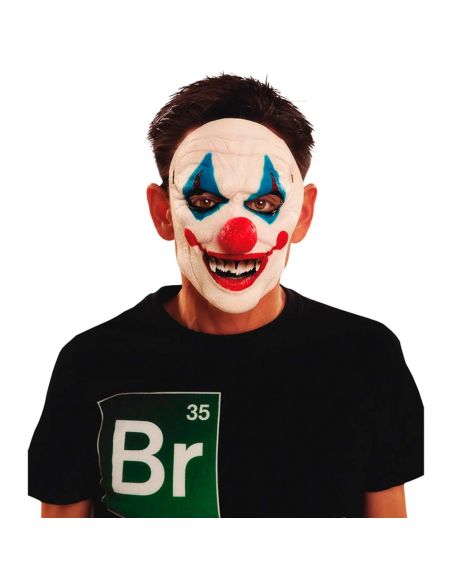Media Máscara de Payaso terror Tienda de disfraces online - Mercadisfraces
