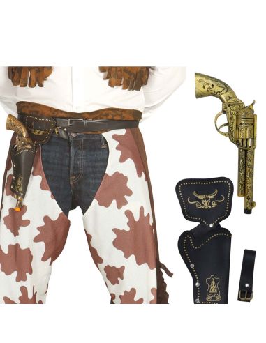 Cartuchera con pistola 29 cm Tienda de disfraces online - Mercadisfraces