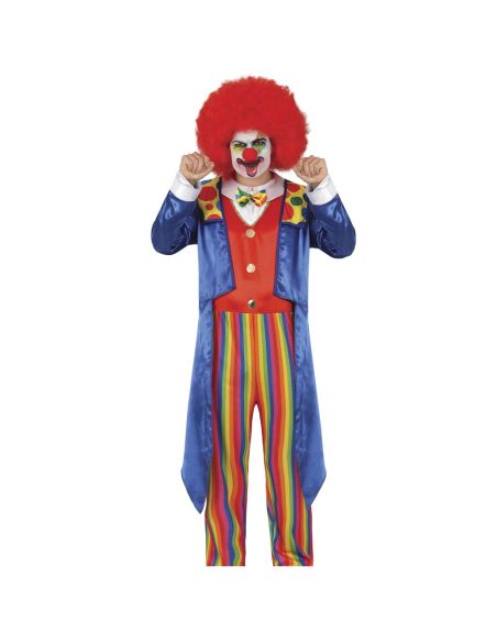 Disfraz de Payaso multicolor hombre Tienda de disfraces online - Mercadisfraces
