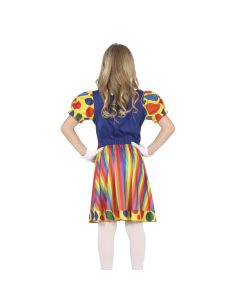 Disfraz de Payaso multicolor niña Tienda de disfraces online - Mercadisfraces 2