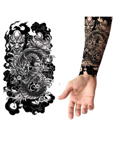Tatuaje Dragón Tienda de disfraces online - Mercadisfraces