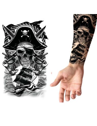 Tatuaje Pirata Tienda de disfraces online - Mercadisfraces