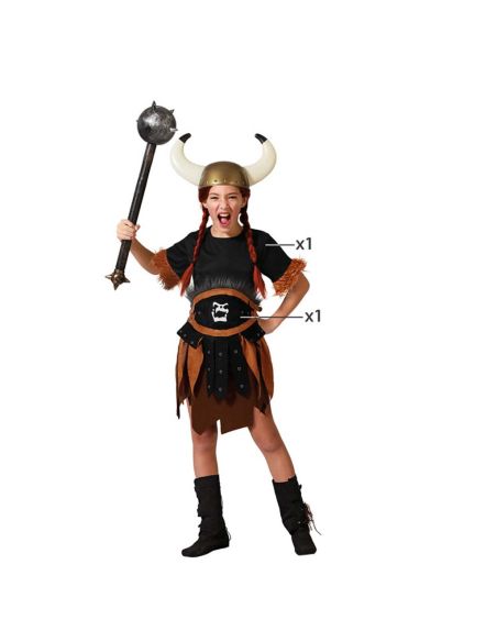 Disfraz luchador Vikingo niña Tienda de disfraces online - Mercadisfraces Disfraz luchador Vikingo niña Tienda de disfraces online - Mercadisfraces