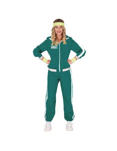 Disfraz Participante Juego Calamar Adulta Tienda de disfraces online - Mercadisfraces