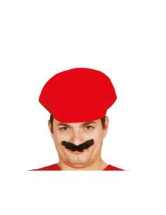 Gorra fontanero roja adulto Tienda de disfraces online - Mercadisfraces