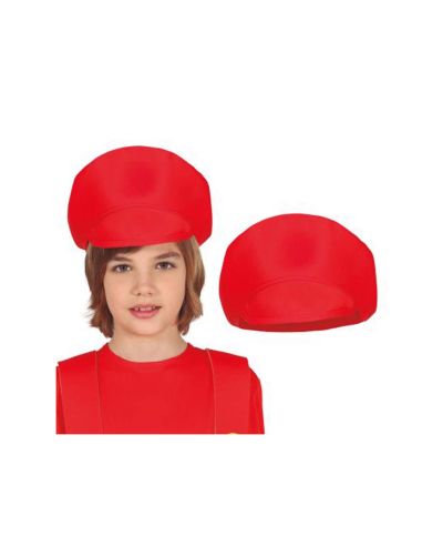 Gorra fontanero roja infantil Tienda de disfraces online - Mercadisfraces