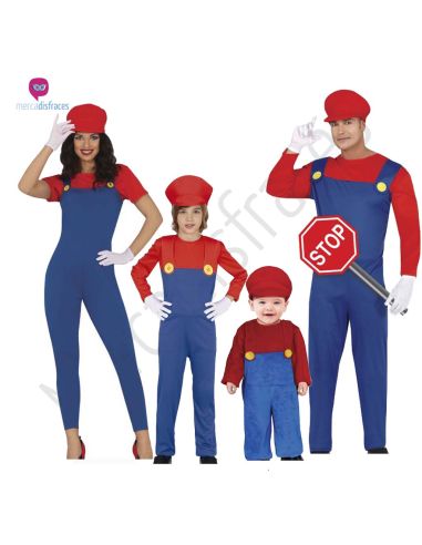 Disfraces Super Marios para grupos Tienda de disfraces online - Mercadisfraces