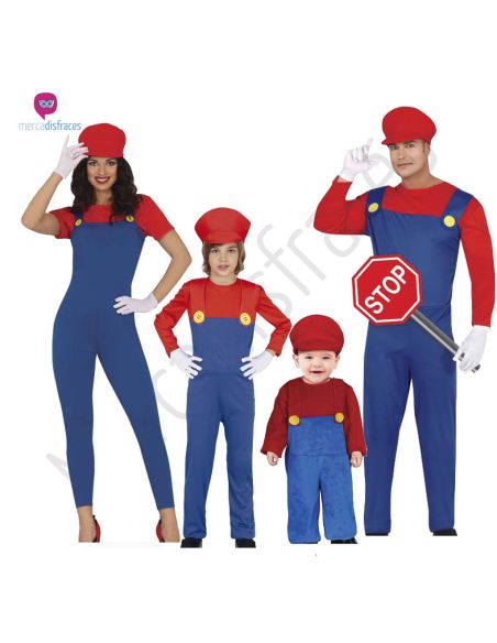 Disfraces Super Marios para grupos Tienda de disfraces online - Mercadisfraces Disfraces Super Marios para grupos Tienda de disfraces online - Mercadisfraces