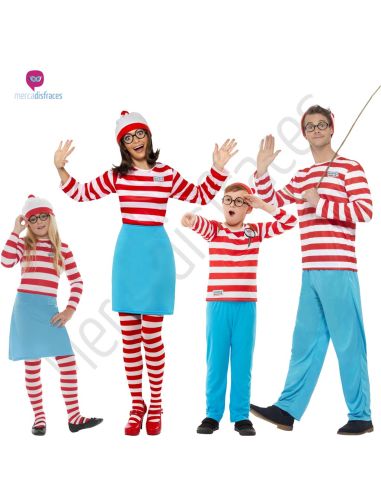 Disfraces grupo donde esta Wally Tienda de disfraces online - Mercadisfraces