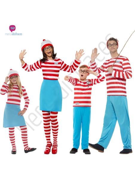 Disfraces grupo donde esta Wally Tienda de disfraces online - Mercadisfraces