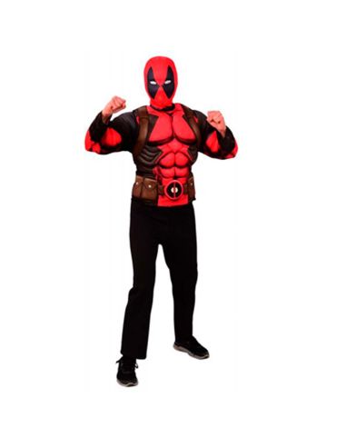 Top y Máscara Deadpool Tienda de disfraces online - Mercadisfraces